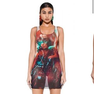 Jaded London Mesh Dress NWT